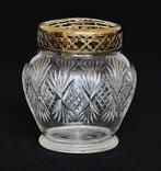 Rozensteker Waaier Ruit Kristal, Antiek en Kunst, Antiek | Glas en Kristal, Ophalen of Verzenden