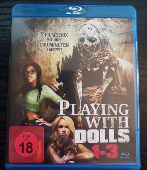 Playing with dolls 1 t/m 3 (BLU-RAY), Cd's en Dvd's, Blu-ray, Zo goed als nieuw, Horror, Ophalen of Verzenden