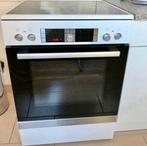 Bosch fornuis elektrische, Gebruikt, Keramisch, 85 tot 90 cm, Hete lucht