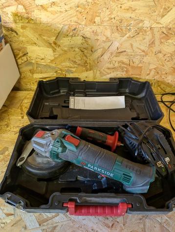 Parkside 20V Slijptol + Lader (Excl. Accu) beschikbaar voor biedingen