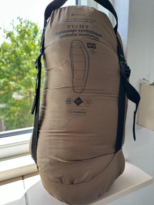 FORCLAZ Slaapzak MT500 0C | Mannen | 170 cm | 1x gebruikt, Caravans en Kamperen, Slaapzakken, Zo goed als nieuw, Ophalen of Verzenden