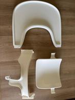 Stokke Tripp Trapp babyset wit compleet, Kinderen en Baby's, Kinderstoelen, Ophalen of Verzenden, Zo goed als nieuw, Meegroeistoel