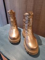 Hele leuke gouden laarsjes maat 38, Ophalen, Zo goed als nieuw, Overige kleuren