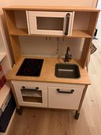 Ikea Speelkeuken met accessoires, Ophalen of Verzenden, Zo goed als nieuw, Hout, Speelkeuken