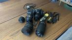 Nikon D7000 + several lenses + accessories, Gebruikt, Spiegelreflex, Ophalen of Verzenden, Nikon