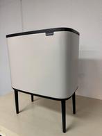 Brabantia Prullenbak 2-delig vak, Ophalen, Kunststof, Met pedaal, 50 tot 75 cm