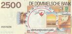 (reclame)bankbiljet 2500 gulden, Verzenden, Los biljet