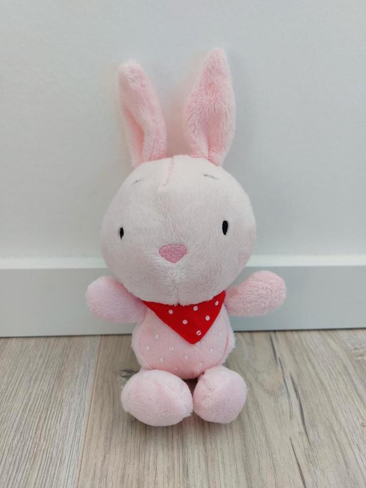 Knuffel spiegelburg haas konijn sjaal K8680, Kinderen en Baby's, Speelgoed | Knuffels en Pluche, Zo goed als nieuw, Beer, Ophalen of Verzenden