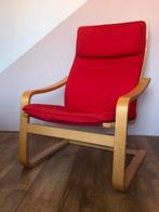 IKEA Poang stoel, Huis en Inrichting, Fauteuils, Ophalen, Gebruikt, 75 tot 100 cm, 50 tot 75 cm