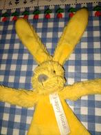 Happy Horse geel konijn Knuffeldoekje tuttedoekje, Ophalen of Verzenden, Zo goed als nieuw, Konijn
