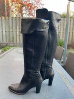 Zwarte leren laarzen van Nalini, Ophalen of Verzenden, Zo goed als nieuw, Zwart, Hoge laarzen