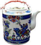 Theepot Ruiter & Paard 0,6 inh / 11 cm h  Vintage Chinees, Antiek en Kunst, Ophalen