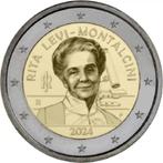 ITALIË 2 EURO 2024, NOBELPRIJSWINNAAR RITA LEVI-MONTALCINI, 2 euro, Italië, Ophalen of Verzenden, Losse munt