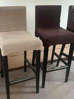 6 Barkrukken Henriksdal Ikea te koop, Huis en Inrichting, Barkrukken, Ophalen, 90 cm of meer, Hout, Gebruikt