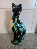 Kat spaarpot geëmailleerd, Verzamelen, Ophalen of Verzenden, Zo goed als nieuw, Steen, Aardewerk of Keramiek, Dier
