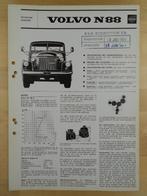 Volvo N88 Technische Specificatie Brochure 1967 Torpedo Neus, Ophalen, Volvo, Volvo, Zo goed als nieuw