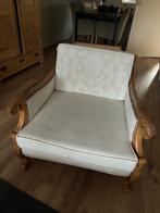 stoel, Gebruikt, Wit, Eén, Hout