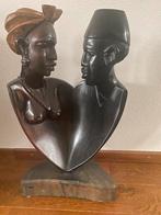 Super mooi houten beeld, Ophalen