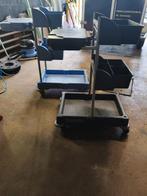 Twee Numatic schoonmaakwagens, 100 liter of meer, Ophalen, Zo goed als nieuw, Transportkar