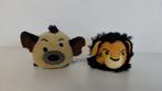Lion king disney knuffels scar en hyena, Verzamelen, Disney, Ophalen of Verzenden, Overige figuren, Zo goed als nieuw, Beeldje of Figuurtje