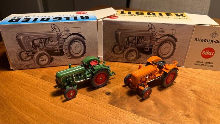Siku allgaier. En Diesel-schlepper A 133, Hobby en Vrije tijd, Modelauto's | 1:32, Nieuw, Tractor of Landbouw, SIKU, Ophalen of Verzenden