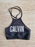 Zgan zwarte Calvin Klein bikinitop maat m, Ophalen of Verzenden, Zo goed als nieuw, Zwart