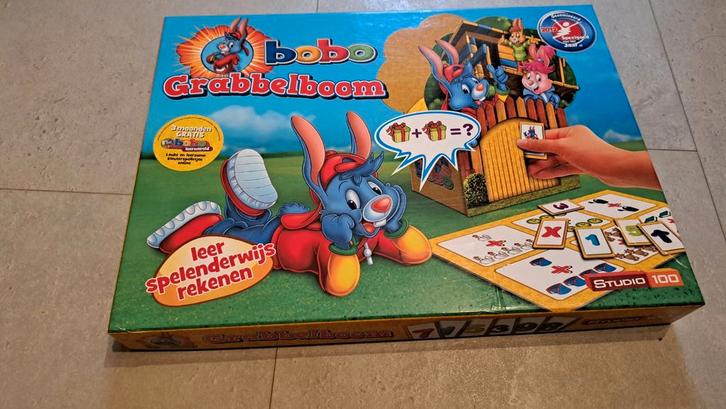 Grabbelboom Bobo., Hobby en Vrije tijd, Gezelschapsspellen | Bordspellen, Gebruikt, Een of twee spelers, Drie of vier spelers