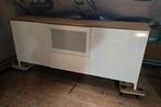 Nette Ikea Besta tv kast/dressoir, wit., Huis en Inrichting, Kasten | Dressoirs, Ophalen, Metaal, 150 tot 200 cm, Zo goed als nieuw