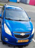Chevrolet Spark 1.0 Bifuel 2011 Blauw, Auto's, Chevrolet, 15 km/l, 4 cilinders, Blauw, Origineel Nederlands