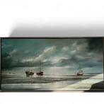 Jan Kooistra (1950-2021) - het Wad, Antiek en Kunst, Ophalen of Verzenden