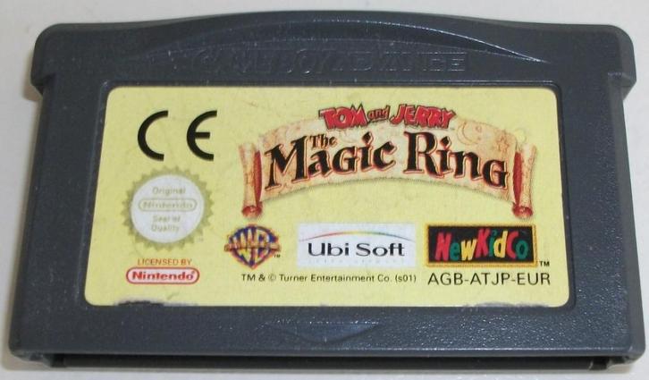 GBA Game *** TOM AND JERRY *** The Magic Ring, Spelcomputers en Games, Games | Nintendo Game Boy, Zo goed als nieuw, Avontuur en Actie