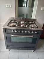 Boretti gasfornuis 6 pits, Witgoed en Apparatuur, Fornuizen, 60 cm of meer, Ophalen of Verzenden, Zo goed als nieuw, Gas