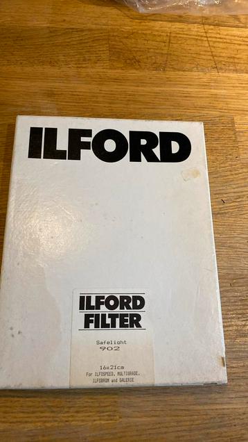 Ilford safelight 902 16x21cm darkroom filter beschikbaar voor biedingen