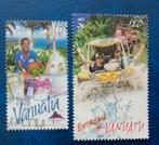 Vanuatu 2014/5 ,2 pzs tourism, Postzegels en Munten, Postzegels | Oceanië, Verzenden, Gestempeld