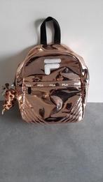 Fila gouden rugtas Fila gold tas rose goud rugtas school gym, Ophalen of Verzenden, Zo goed als nieuw, Overige merken