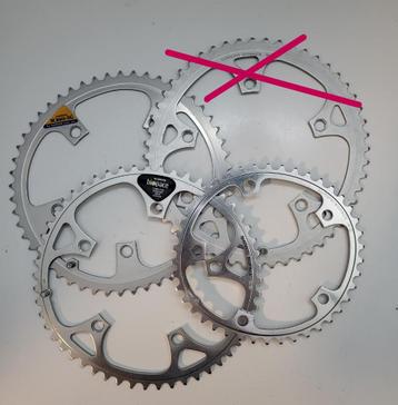 Shimano Biopace 52T / 42T Chainrings BCD 130 – NOS beschikbaar voor biedingen