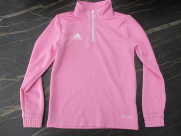 Adidas roze sporttrui maat 140 truitje beschikbaar voor biedingen