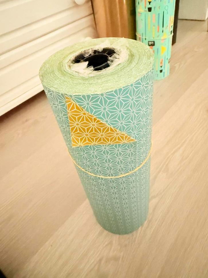 Toonbankrol 30cm dubbelzijdig, Diversen, Cadeaupapier, Zo goed als nieuw, Ophalen