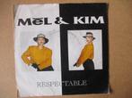 s3257 mel and kim - respectable, Ophalen, Gebruikt, Overige genres, 7 inch