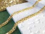 Lucca | 14 Karaat Gouden Koningsketting, Sieraden, Tassen en Uiterlijk, Kettingen, Ophalen of Verzenden, Zo goed als nieuw, Goud