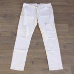 Mooie SuperTrash Ripped Broek Wit Skinny - 97 (W33) € 40,-, Supertrash, Wit, Ophalen of Verzenden, Zo goed als nieuw