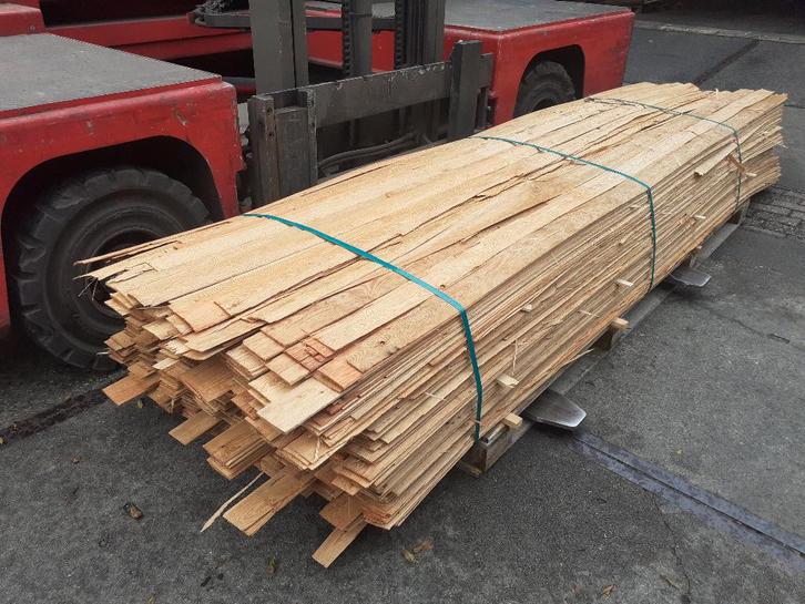 Partij 1250 stuks latten Siberisch Lariks 3x75x3350mm, Tuin en Terras, Palen, Balken en Planken, Planken, 250 cm of meer, Ophalen of Verzenden