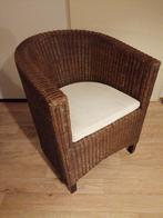 Rotan fauteuil met kussen, Huis en Inrichting, Fauteuils, Ophalen