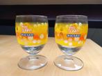 Vier Ricard pastis glazen, Feel Sunny, anisette verschillend, Verzamelen, Ophalen of Verzenden, Gebruikt, Borrel- of Shotglas