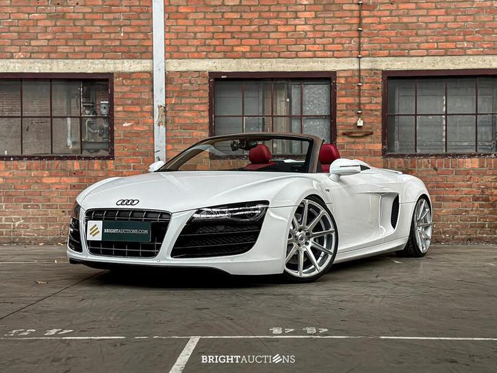 Audi R8 Spider 5.2 V10 FSI Quattro SPIDER (bj 2012), Auto's, Audi, Bedrijf, Te koop, R8, Open dak, Benzine, Cabriolet, Automaat