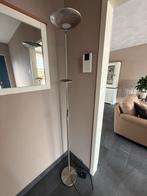 Strakke RVS Staande Lamp, Huis en Inrichting, Lampen | Vloerlampen, Ophalen, Zo goed als nieuw, Metaal, 150 tot 200 cm