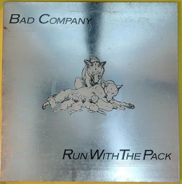 BAD COMPANY - Run With The Pack 1976 LP beschikbaar voor biedingen