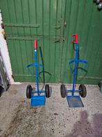 Gasfleswagen steekwagen, Ophalen, Steekwagen