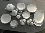 6 persoons porseleinen eet/ thee servies, Ophalen of Verzenden, Zo goed als nieuw, Overige stijlen, Porselein