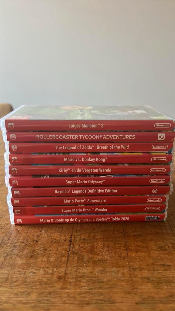 Nintendo Switch spellen Mario, Kirby, Zelda in top staat, Spelcomputers en Games, Games | Nintendo Switch, Zo goed als nieuw, Avontuur en Actie
